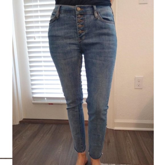 Free People Denim - Free People button fly mid-high rise jeans sz W29